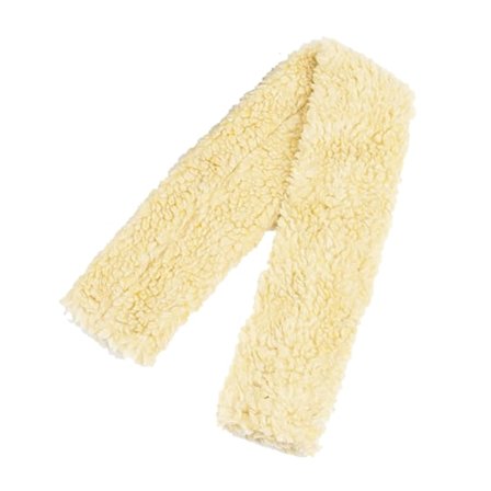 Hy Fur Fabric Girth Sleeve One Size Cream