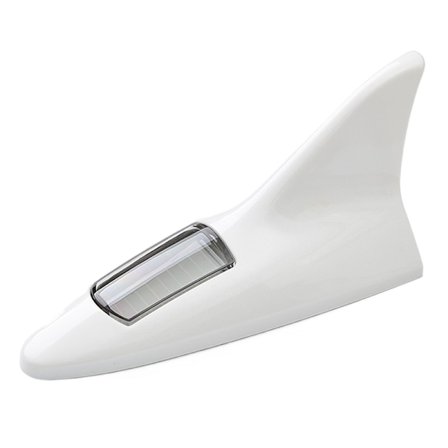 Universal LED Light Car Shark Fin Antenne med Solenergi Aut