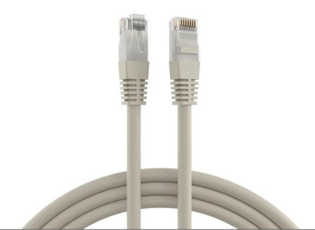 EFB ELEKTRONIK Patchkabel - Cat.6 UTP - 15 m RJ45 nettverkskabel Grå
