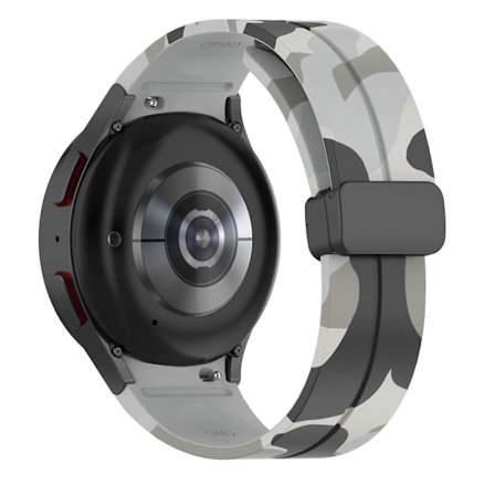 Camo silikonarmband för Samsung Galaxy Watch 5 Pro 45mm/Watch 4/5 40/44mm/Watch4 Classic 42/46mm