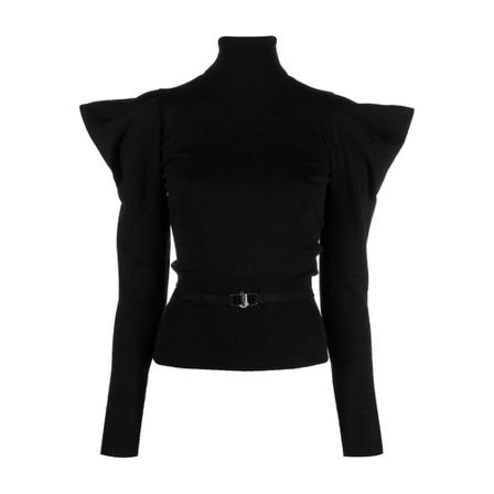 Liu Jo, Turtlenecks Czarny, Kobieta, Rozmiar: S