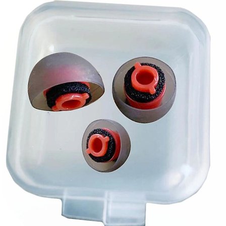 3 stk. Ørepropper til Plantronics Voyager 5200/PRO Headset S+M+L Størrelse Tilbehør Sort