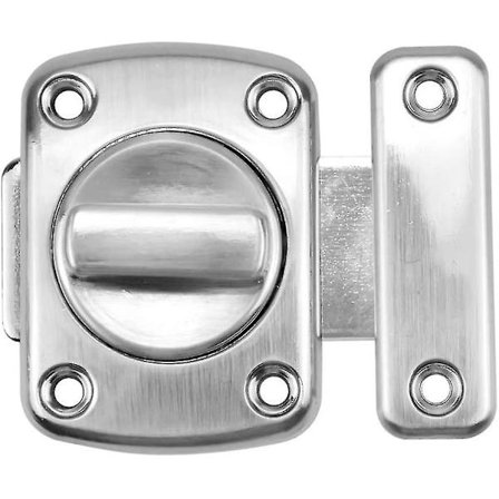 Dørlås Små Låser Lås Sikkerhetsdørlåser Sink Legering Lås For Dør Bad Soverom Toalett