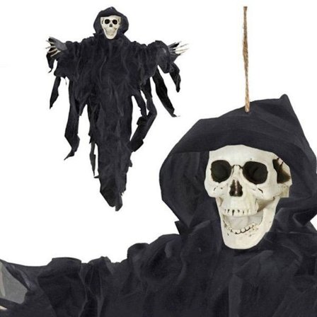 Skelett-hänge (78 x 57 cm) Svart 78 x 57 cm