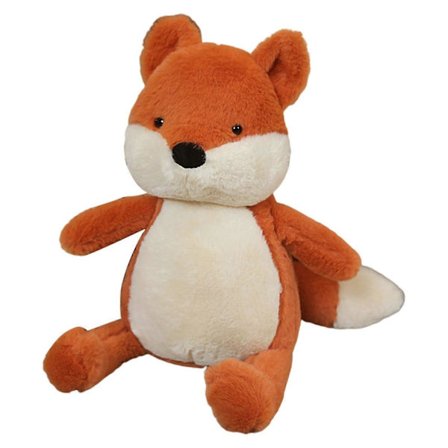 Rev Plysjleketøy Samleobjekt Tredimensjonalt Ansiktsuttrykk Nyttårsgave Sofadekor Puter Rev Kosedyr for Dekor KAESI_Super Gift