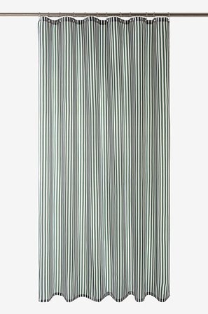 Jotex - Bruseforhæng Skovgrøn/hvid - EMMY - Køb Badeforhæng hos Jotex