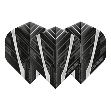 Winmau Prism Alpha Grey & White Dart Flights | Winmau.com