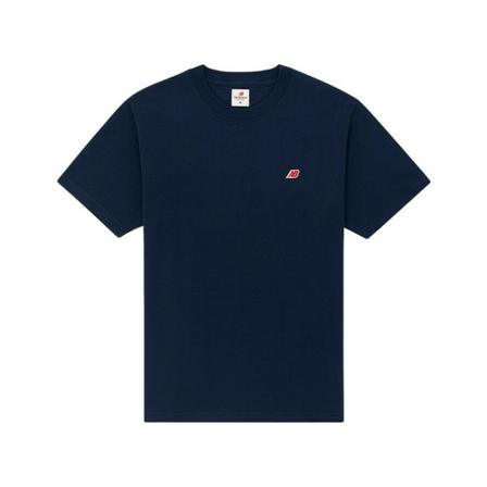 New Balance - T-shirts - Blå - Herr - Storlek: M, Herr, Storlek: M
