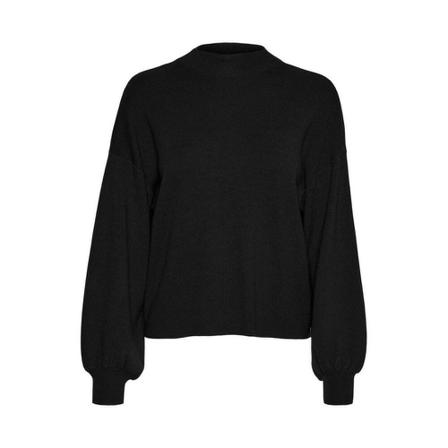 Vero Moda Round-neck Strik Sort, Dame Striktrøjer