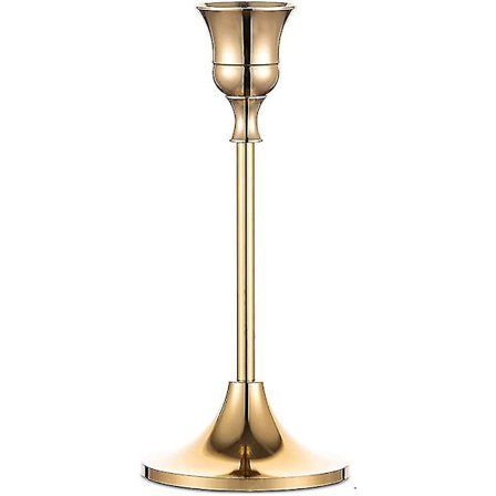 Lysestake Lysestake Kandelaber Dekorasjon Forgylt Metall Vintage Gave