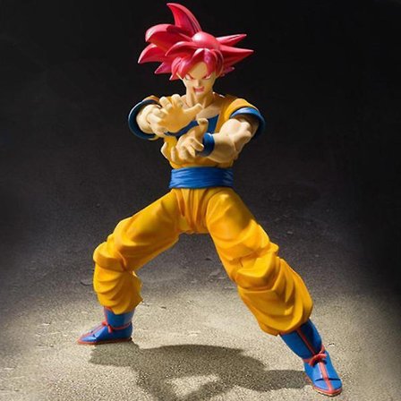 Super Saiyan Son Goku Figur med Tilbehør, PVC Modell, Perfekt Gave til Fans[HK]
