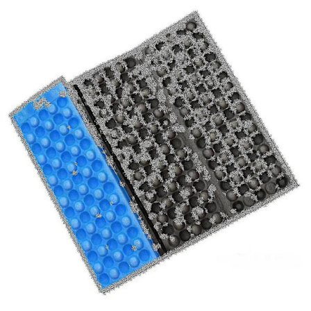 Campingmåtter Foldbare skummåtter Vandtæt siddeunderlag til udendørs camping Picnic Park,bl