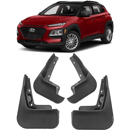 Originale Støtfangere Foran og Bak Støtfangere Mud Flaps For Hyundai 2018-2023 Kona