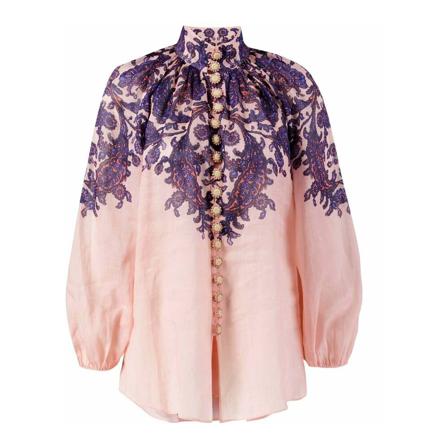 Zimmermann Shirts Pink, Dame Skjorter, Størrelse: L