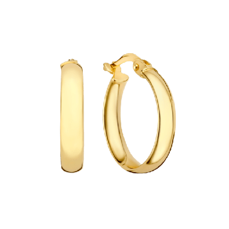 Isabel Bernard Rivoli 14 Karat Guld Creoler Örhängen Dam ONESIZE