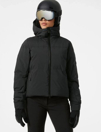 Helly Hansen W Nora Short Puffy Jacket - Black - XL
