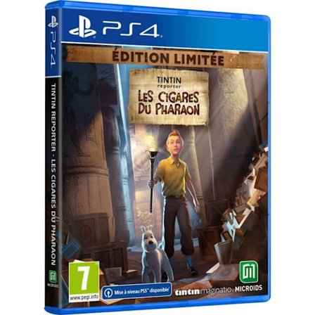 PS4-spel - Tintin Reporter - The Cigars of the Pharaoh - Limited Edition
