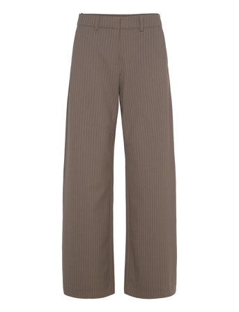Weekday Low-Waisted Loose Fit Suit Trousers - Brown - 36
