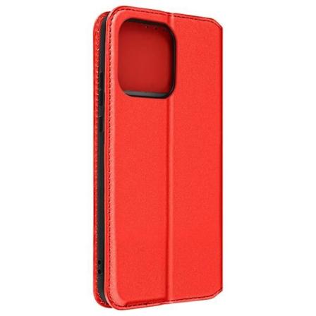 Fodral till Xiaomi Redmi 12C - AVIZAR - Magnetic Flip - Korthållare - Videostöd - Röd Röd