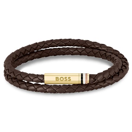 Bracelet BOSS Ares pour hommes - Bracelets en cuir