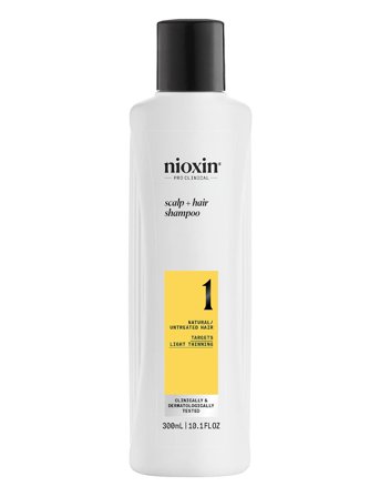 Nioxin Nioxin System 1 Shampoo For Thinning Hair 300 Ml - Nude - 300 ml