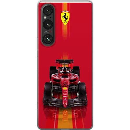 Yhteensopiva Puhelinkuori Sony Sony Xperia 1 V Ferrari Formula 1 -auto ikonisessa punaisessa muotoilussa urheilullisella tarkkuudella