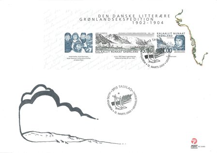 Grønland 2003 - AFA 401-402 - FDC