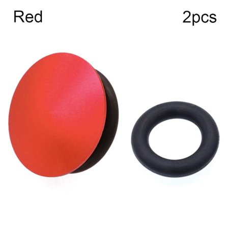 2kpl cap cover PUNAINEN