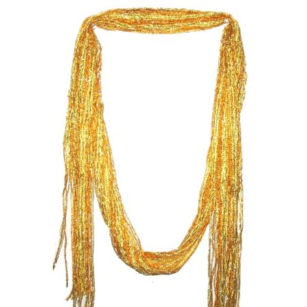 SOMMAR HALSDUK , Randiga -Orange och gul