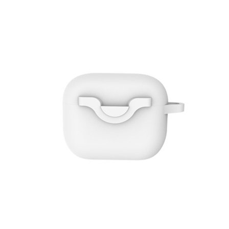 Bluetooth-øreproppebeskyttelse kompatibel med AirPods 3 - Stødabsorberende silikonedæksel med clips og vaskbar overflade