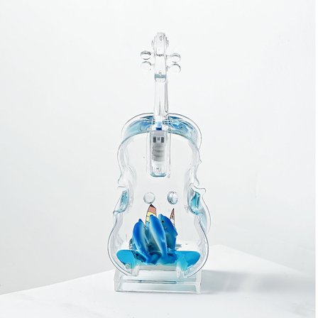 1-pack Medelhavsdekorationer, marina djur, glittrande, ZQKLA