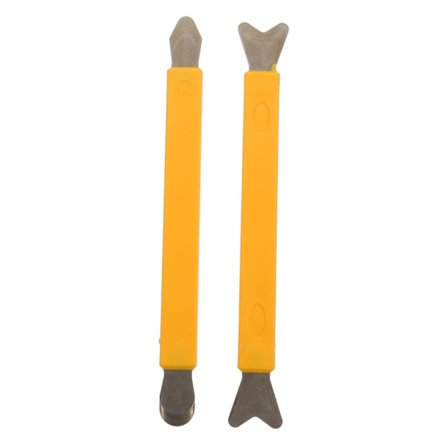 Sæt Fugepresseværktøj Flisefuge Reparation Fugepresseværktøj Fugeværktøj Til Fliser Orange Gummi 2 stk