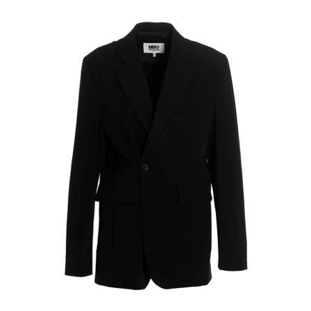 MM6 Maison Margiela Blazer Sort, Dame, Størrelse: XS