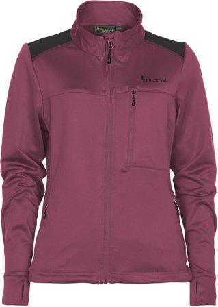 Pinewood Abisko Power Fleece Women Pink - Mellomlag og Fleecetrøyer