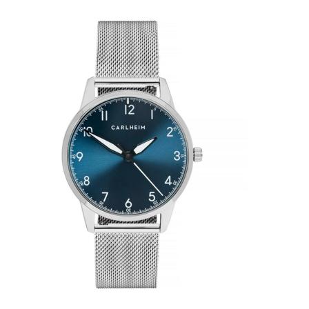 Carlheim Oscar 40mm Grå, Herre Ure, Størrelse: ONE Size