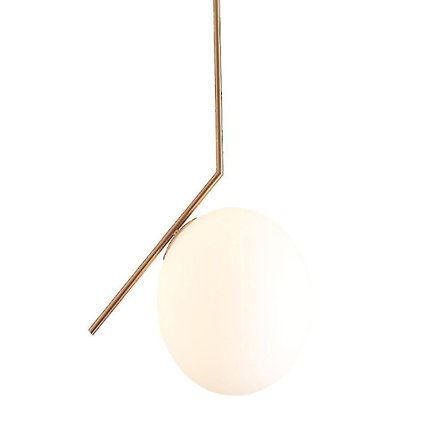 Spisebord Chandelier Hvit Glasskule Chandelier