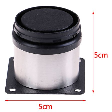 Justerbara skåpsben Köksfötter i rostfritt stål Runda Sta