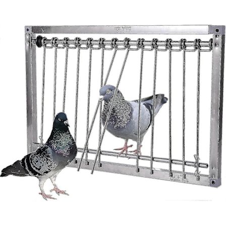 Human Fuglefælder Due Dør Trådramme U-fælde til Fugle (39 L*26 B)