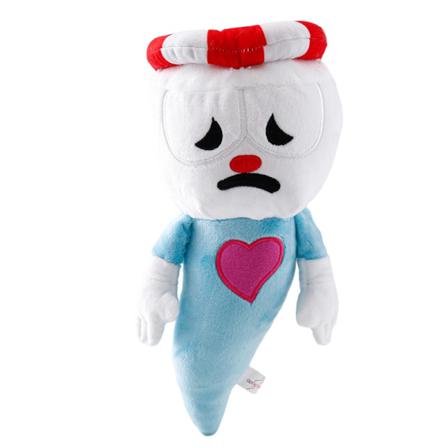 1 Tekopp Kopphuvud Chalice Devil Boss King Dice Plyschdocka Leksak, H