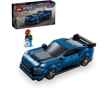 Speed Champions Ford Mustang Dark Horse sportbil 76920 - LEGO Ford Mustang Dark Horse sportbil 76920