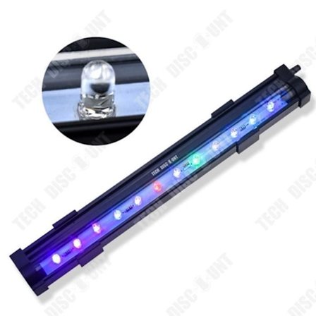 LED Akvarielampa - TD - Fjärrkontroll - 7 Färger - 4W - Vattentät