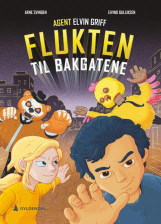 Flukten til bakgatene - Bok av Arne Svingen - Hardback
