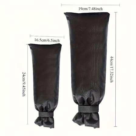 2 stk. THCBME Udendørs Vandhane Frostbeskyttelse Dæk Kompatibel til Have, Græsplæne & Gård - /EU Vandhane Frostsikker Dæk med Sikkerhed, Ins [DB]