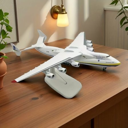 1:400 Skala AN-225 Antonov Stort Transportfly Modell