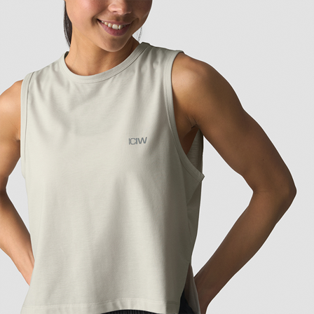 ICANIWILL Mirage Kort Top Beige