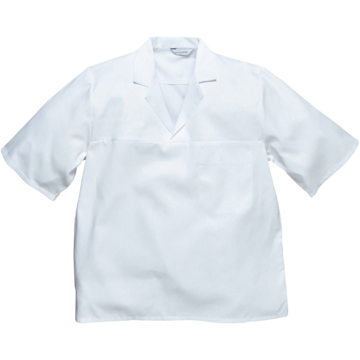 BAKERSKJORTE KORTE ERMER 2209