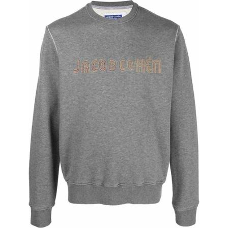 Jacob Cohën, Sweatshirt Szary, Mężczyzna, Rozmiar: S