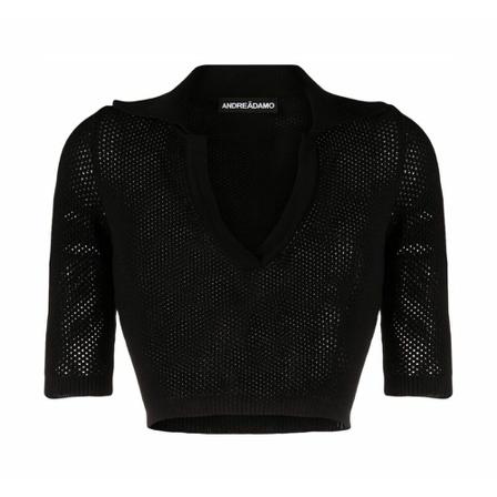 Andrea Adamo Blouses Sort, Dame