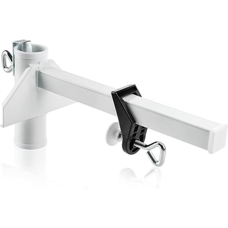 Balkongparasollhållare - Metall - Stor räcke