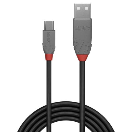 Lindy Anthra Line - USB-kabel - USB til Micro-USB type B - 1 m